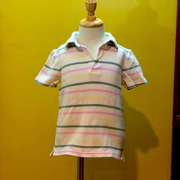 STRIPED PIQUE POLO by Janie and Jack 3T - Picture 4 of 7